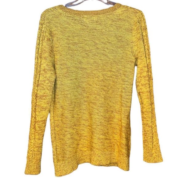 Old Navy squash colored cable knit sweater - Picture 4 of 12